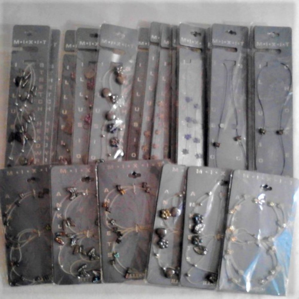 Vintage  MIXIT Illusion Jewelry Bundle (22 Pieces)